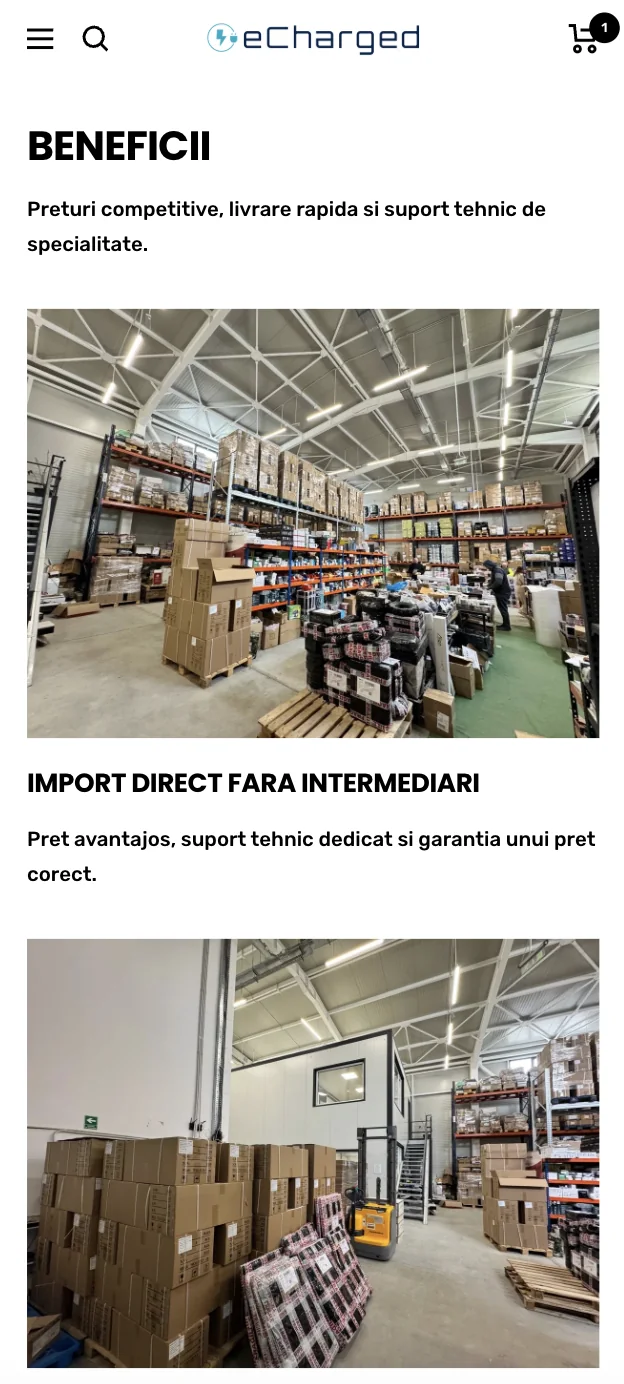 eCharged — Beneficii pe mobil