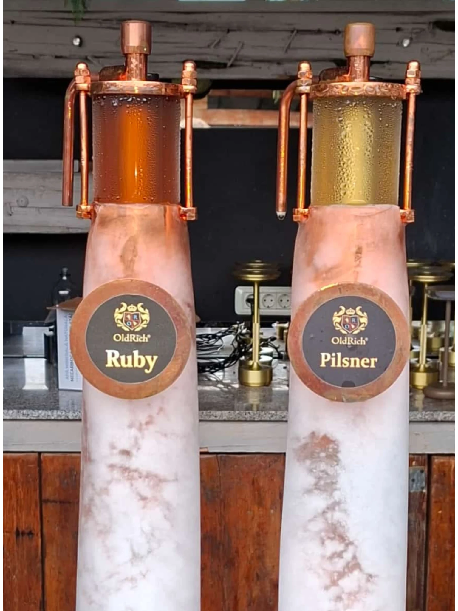 Dozatoare de bere OldRich Ruby și Pilsner